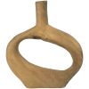 donut vaas Hout medium
