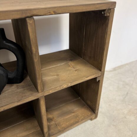 opbergruimte steigerhouten kast showmodel