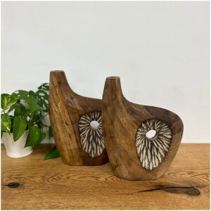 Suar houten vaas
