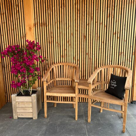 Tet a Tet met ronde vormen