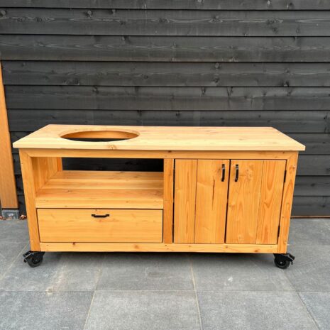 Voorraadmodel BBQ tafel maatwerk Bovi