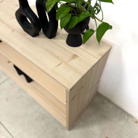 voorraad model schoenenkast steigerhout