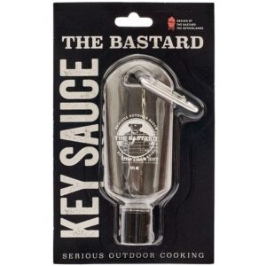 the bastard key sauce bottle
